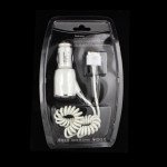 Wholesale iPhone 4S 4 Car Charger (White)
